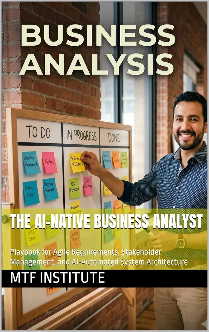 Book cover: The AI-Native Business Analyst