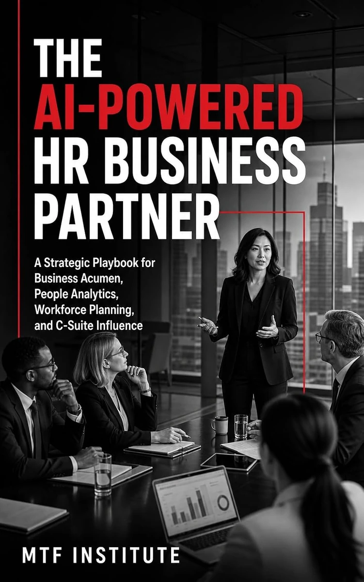 Book cover: The AI-Powered HR Business Partner