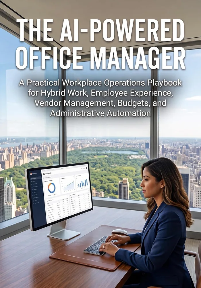 Book cover: The AI-Powered Office Manager