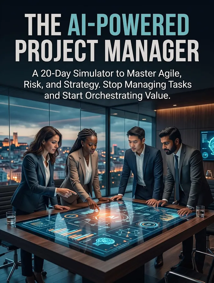 Book cover: The AI-Powered Project Manager