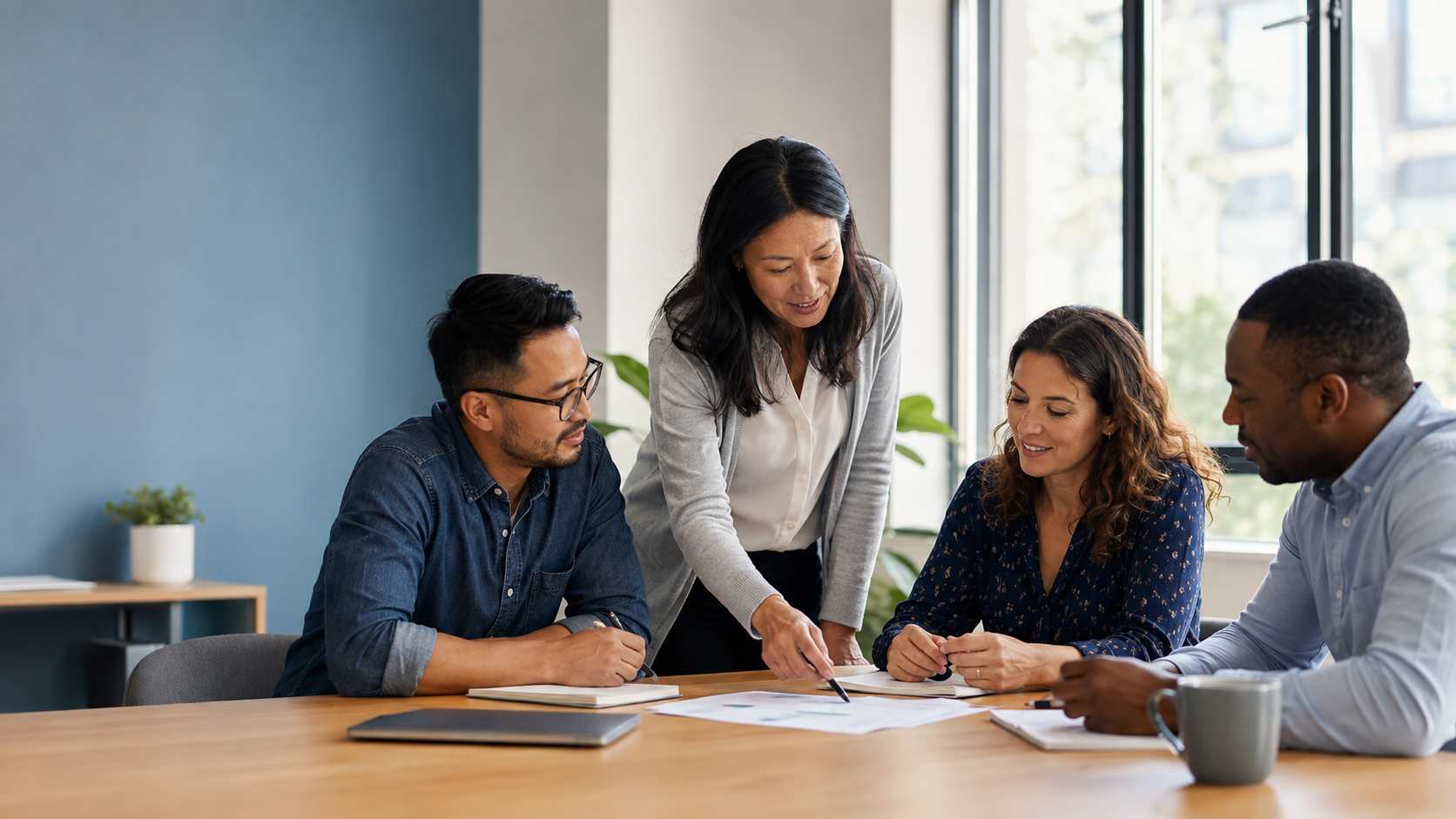 Learning and development practitioner planning workplace learning from performance evidence